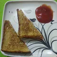 A picture of Homemade tava sandwich.