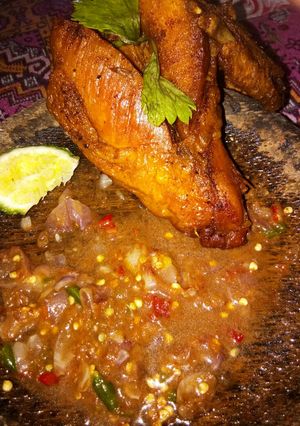 Foto resep Sambal mentah jeruk purut