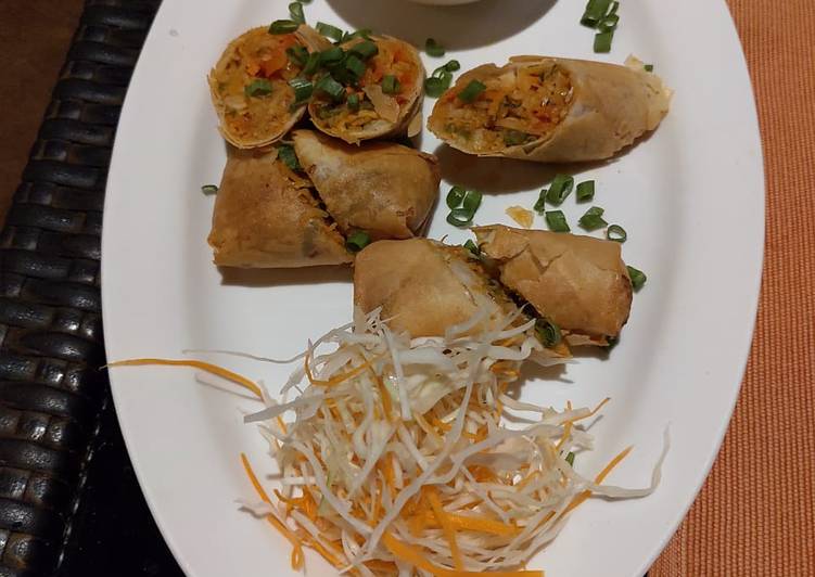 Recipe of Spring roll in 17 Minutes for Family