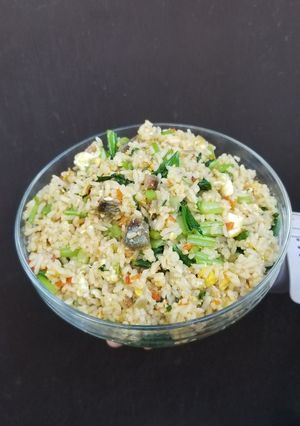 Foto resep Nasi Goreng Ikan Asin dan Telur