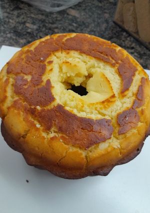 Una foto de Budín de Naranja en savarín de 18 cm