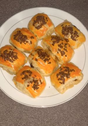 Foto resep Bolen pisang coklat keju (oven tangkring)