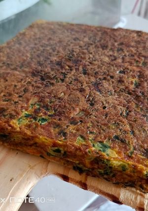 Una foto de Tortilla de Acelga y Zanahoria