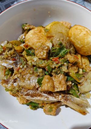 Foto resep Sambal hijau campur