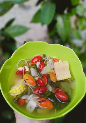 Foto resep Sayur Asam Kulit Melinjo
