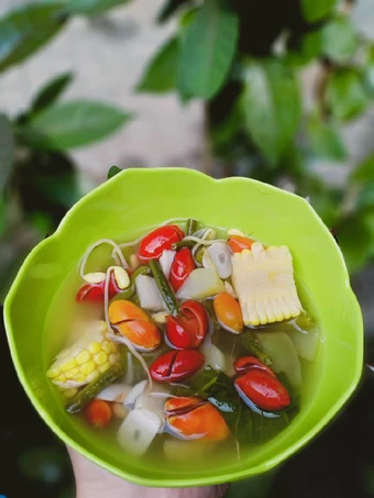 Cara Gampang Membikin Resep Sayur Asam Kulit Melinjo yang  Bikin Ketagihan Anti Ribet, Mantap
