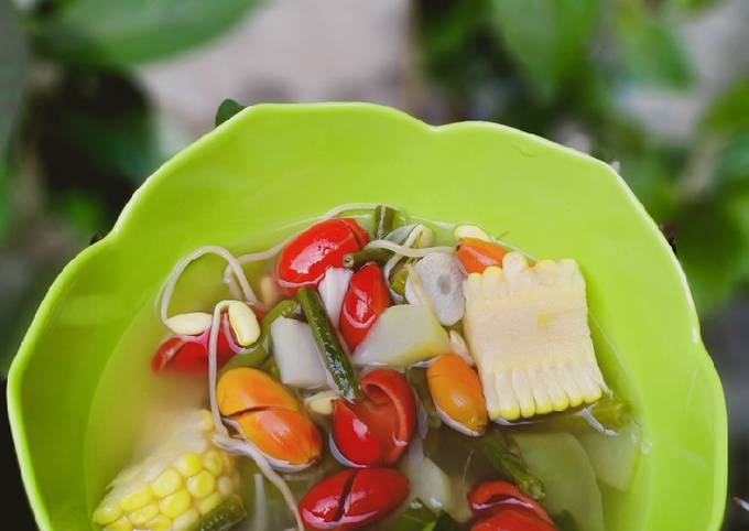 Resep Sayur Asam Kulit Melinjo Oleh Lawe Niar Laksmita Cookpad