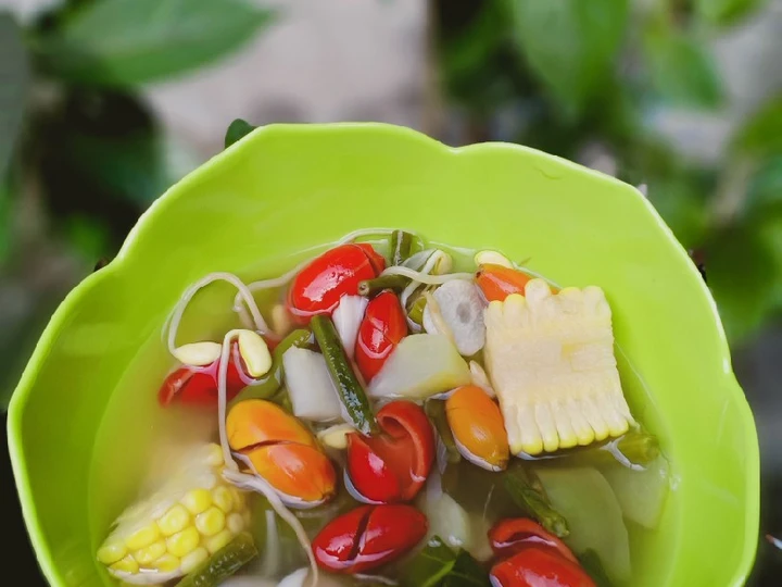 Cara Gampang Membikin Resep Sayur Asam Kulit Melinjo yang  Bikin Ketagihan Anti Ribet, Mantap