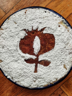 Una foto de Cuajada de Carnaval (postre tradicional de Granada)