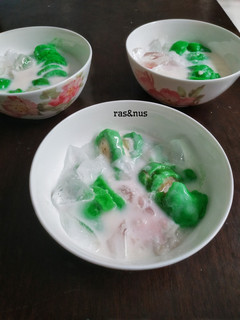Foto resep Es Pisang Ijo