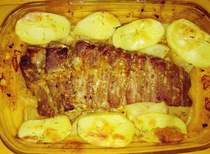 Foto principal de Costillar de Cerdo en Miel y Tomillo