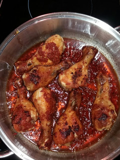 Una foto de Pollo en mojo palmero