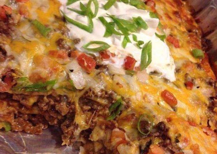 Recipe of Delicious Best taco lasagna