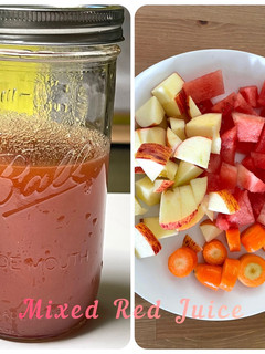 Foto resep Mixed Red Juice