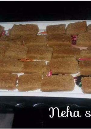 A picture of Milk cake.