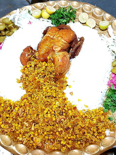 عکسی از دستور چلو مرغ مجلسی