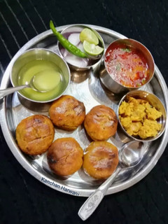 दाल बाटी(Dal bati recepie in hindi) रेसिपी मुख्य फोटो