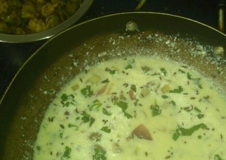 Majjiga Pulusu (Butter milk Stew)