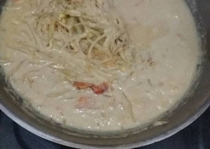 Anti Ribet, Buat Lodeh pepaya dan cambah kedelai Enak Terbaru