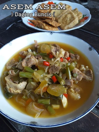 Langkah Gampang Menyiapkan Resep Asem Asem Daging Buncis yang Bikin Ngiler Anti Ribet, Sempurna