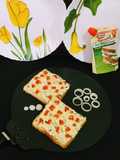 Veg Mayonnaise Open Sandwich