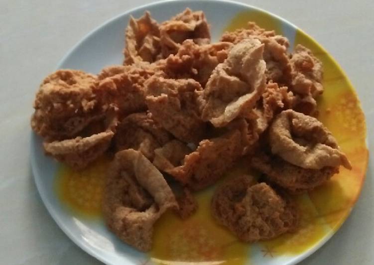 Kripik Tahu Terbalik