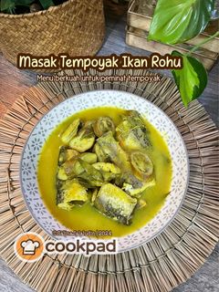 Gambar Masak Tempoyak Ikan Rohu