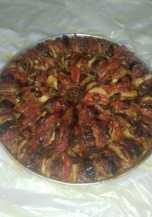 صورة لوصفة كباب بالخضار