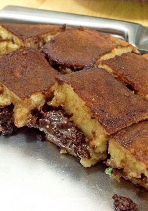 Foto resep martabak manis coklat