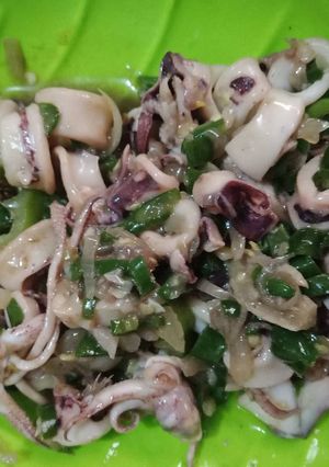 Foto resep Oseng cumi cabe ijo simple banget
