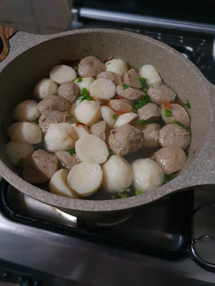 Foto resep Kuah Bakso Tanpa Bumbu Instan