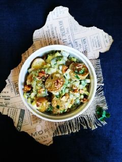 عکسی از دستور سالاد سیب زمینی