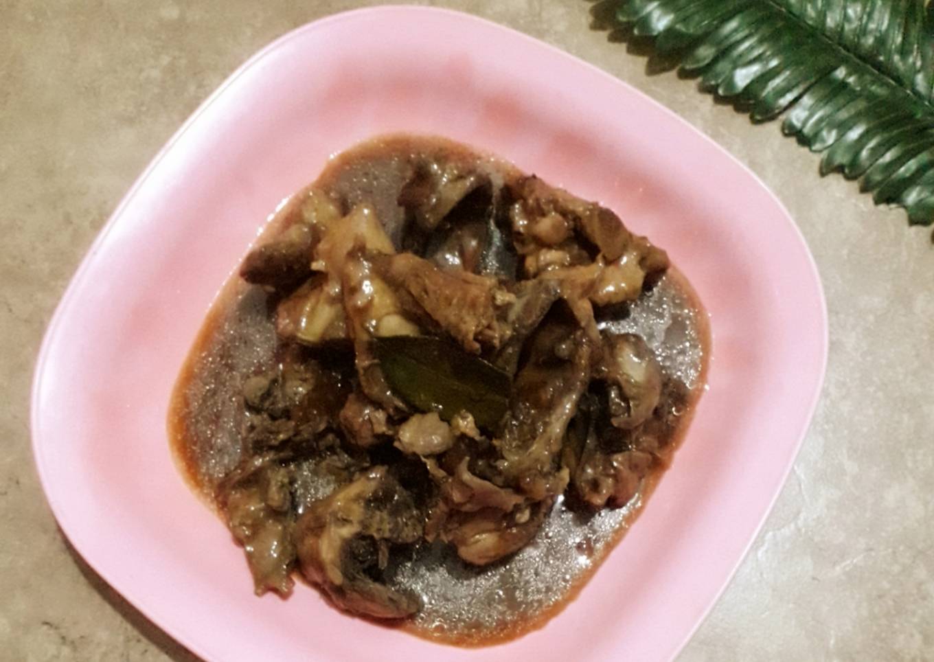 Semur kerongkongan ayam
