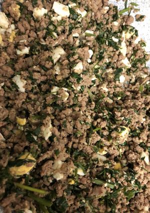 صورة لوصفة حشوه السمبوسه بالمفرومه