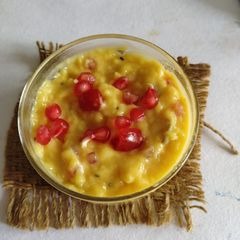 A picture of Fruit custard.