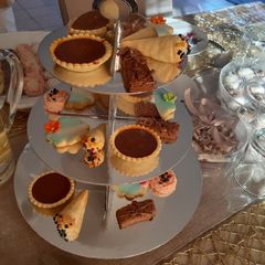 A picture of Easy coconut tartlets.