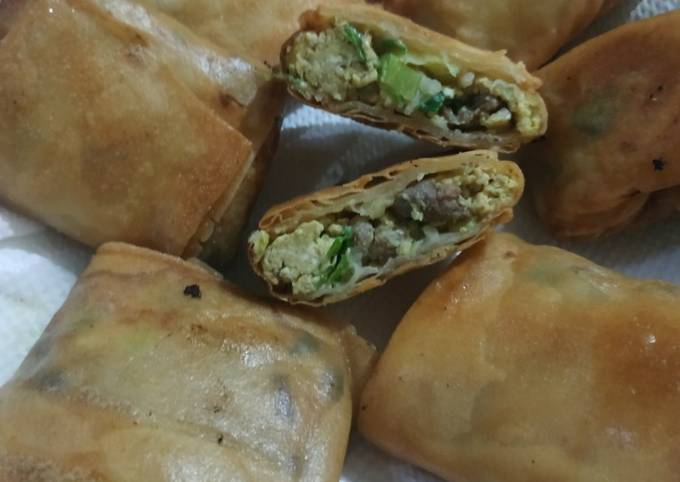 Resep Martabak Kulit Pangsit Ala Mami Dava Oleh Rnhy Rhyrie Cookpad