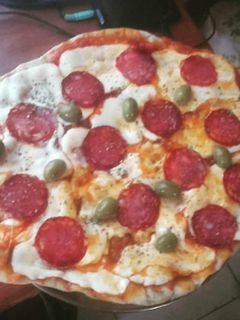 Una foto de Pizza a la parrilla 🍕