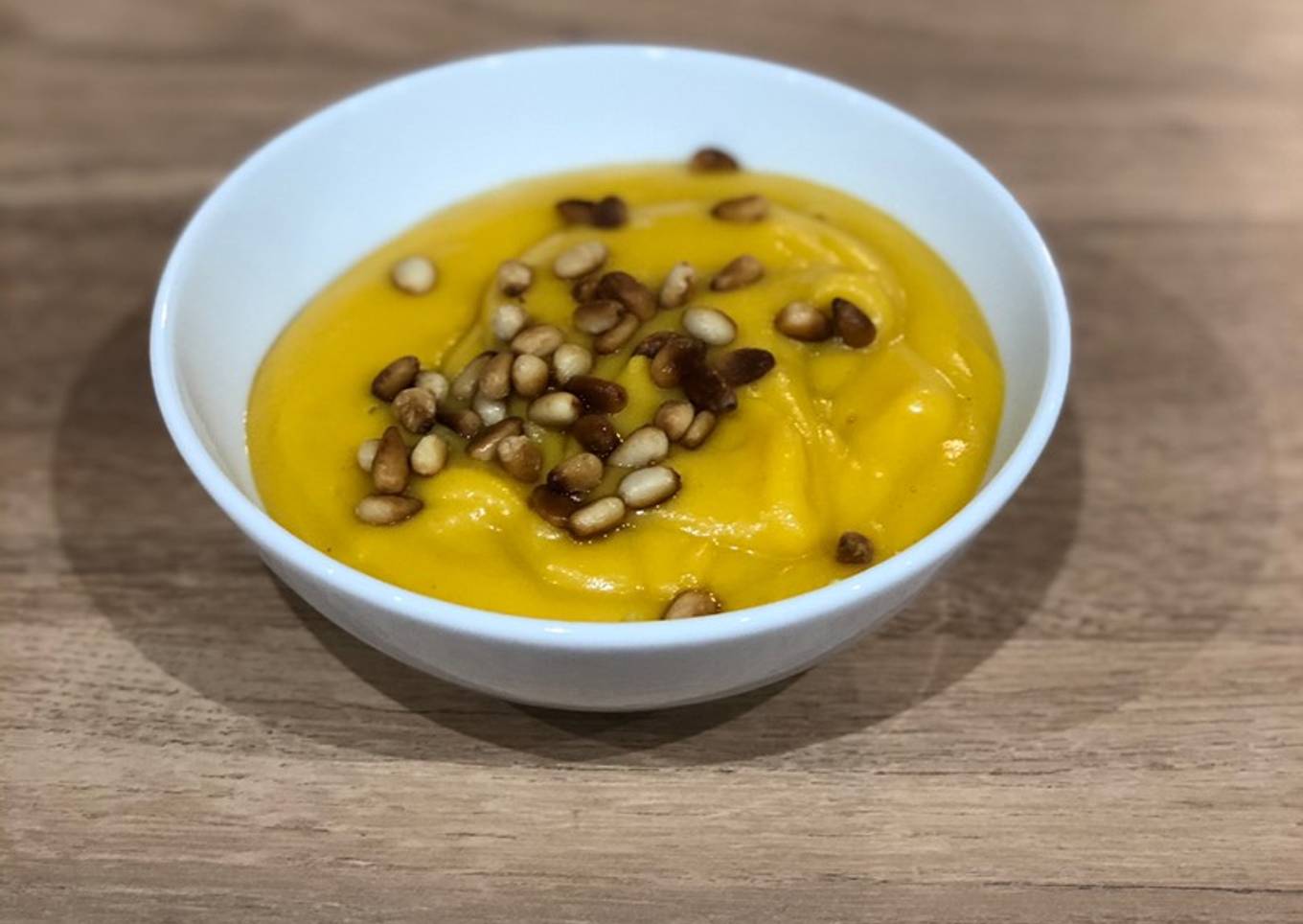 Soupe de butternut sans lactose
