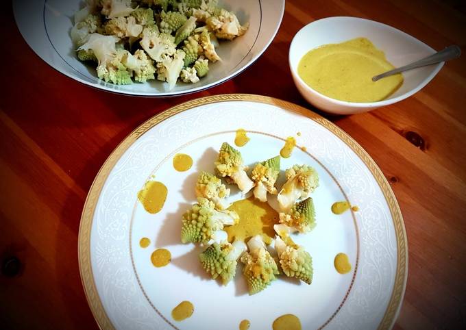 Ricetta di Ultimate Cavolo romanesco con salsa al curry e cocco