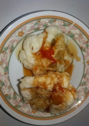 Foto resep Cireng Salju Kuah bumbu Rujak 🍃