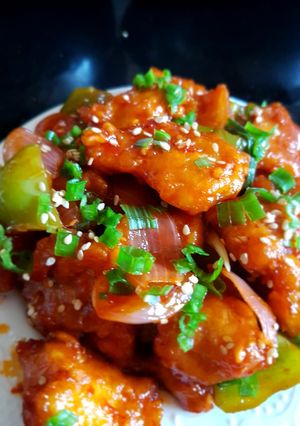 A picture of Crispy chicken.