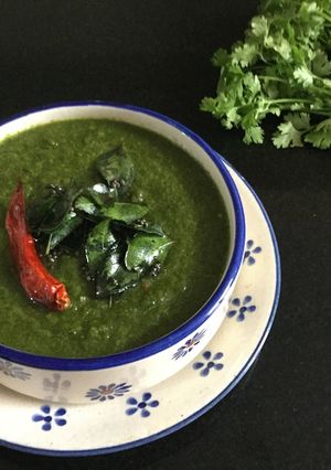 A picture of Coriander Leaves Gojju.