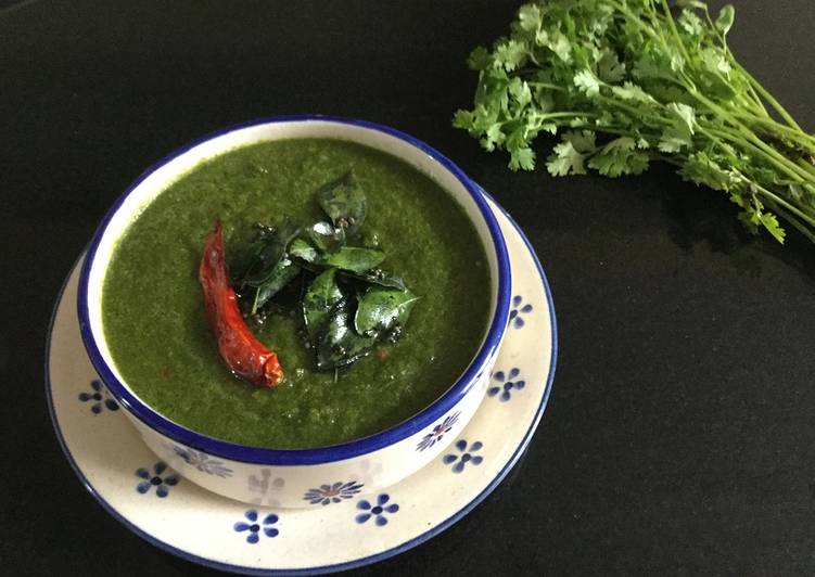 Recipe of Award-winning Coriander Leaves Gojju