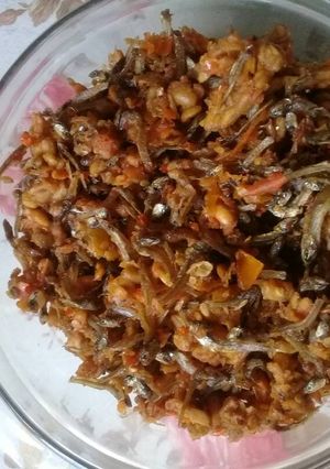 Foto resep Balado Teri tempe