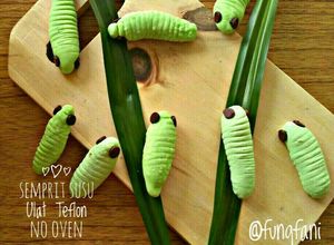 Foto resep Kue Kering Ulat Gemes Teflon No Oven