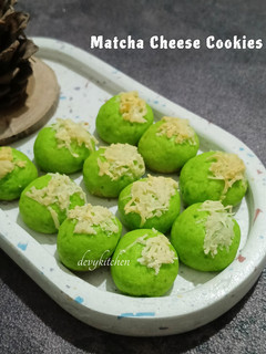 Foto resep 984. Matcha Cheese Cookies
