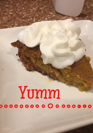 A picture of Pumpkin ice cream pie.
