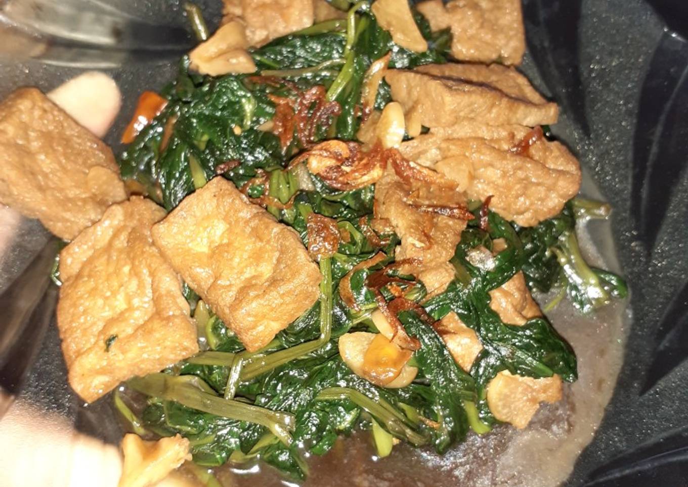 Oseng kangkung sederhana dan simpel