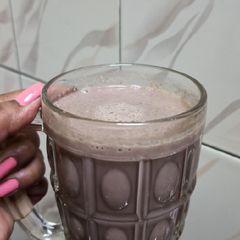 A picture of Jhatpat Chocolate Almond walnut milk.